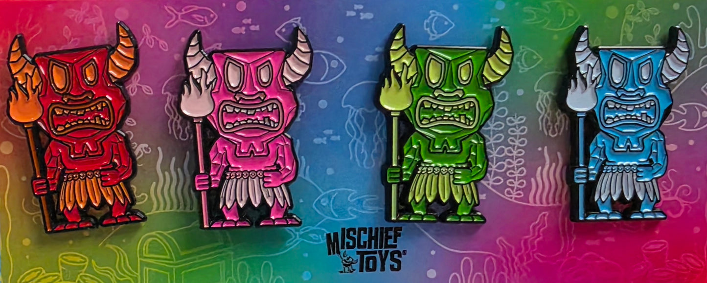 Origins Tiki Pin Set