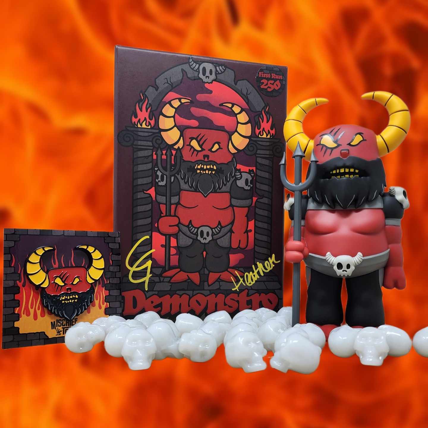*Pin Bundle* Signed First Run Demonstro