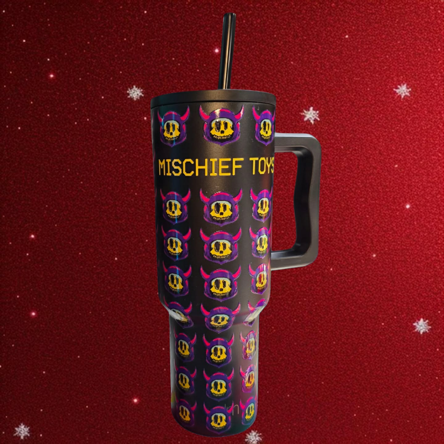 Mortem 40 oz Trek Tumbler Mischief Toys x Simple Modern