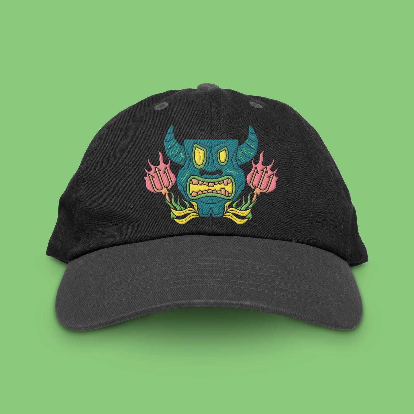Dad Hat Sunken Tiki PREORDER Blacklight Reactive