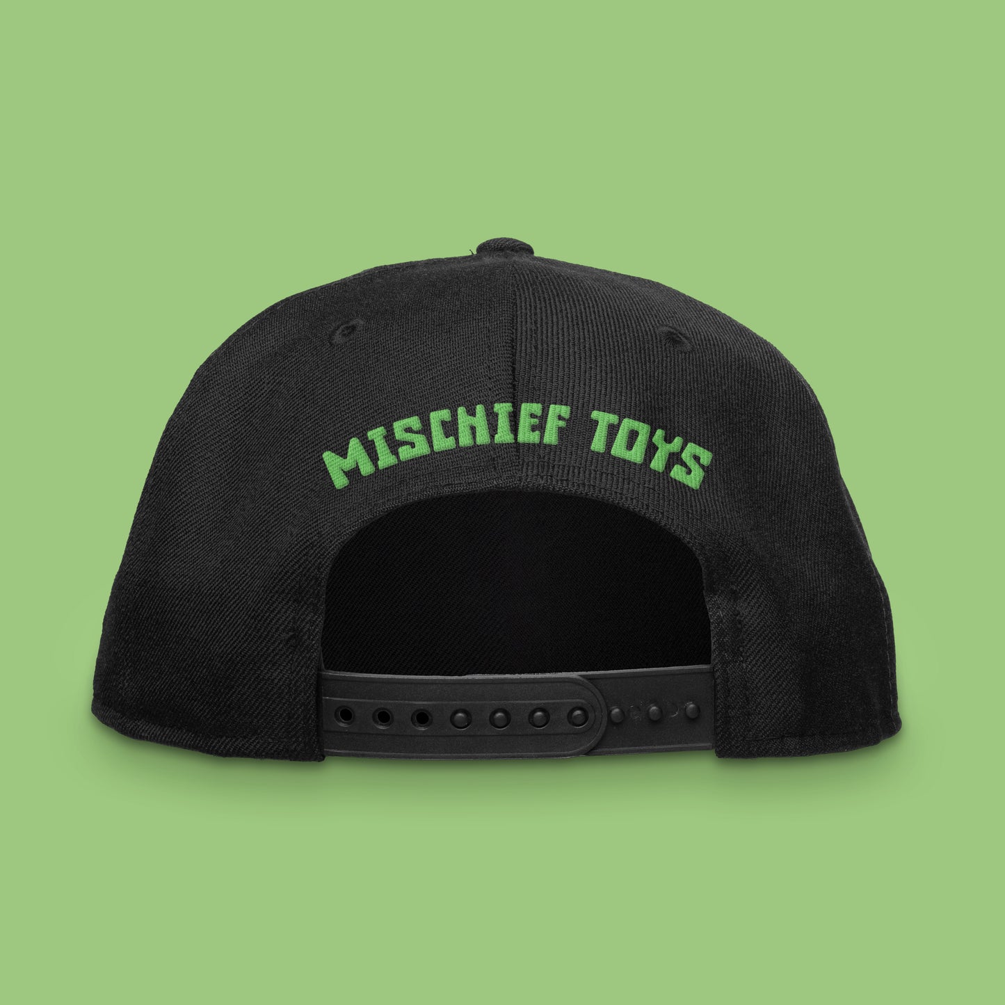 2025 Sunken Tiki Snapback Hat Blacklight Reactive