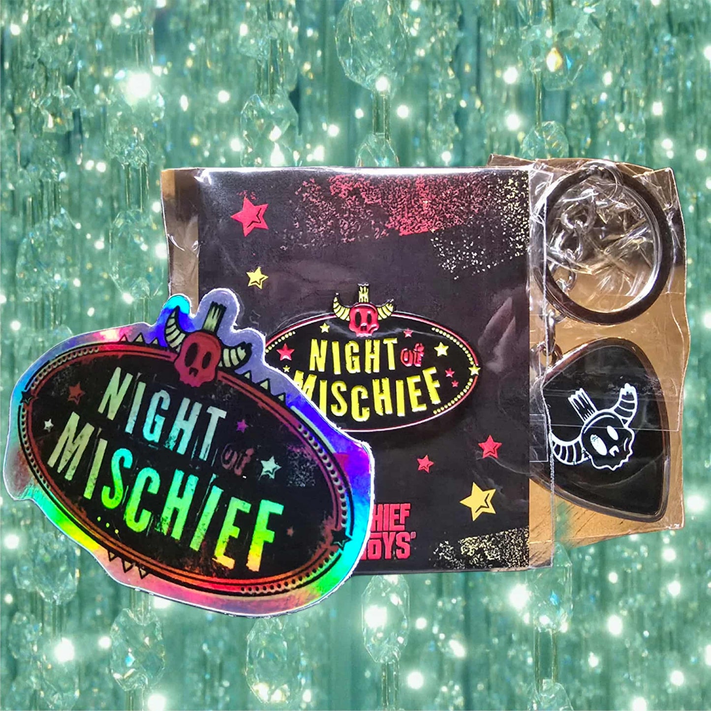 Night of Mischief Keychain Goodie Bag