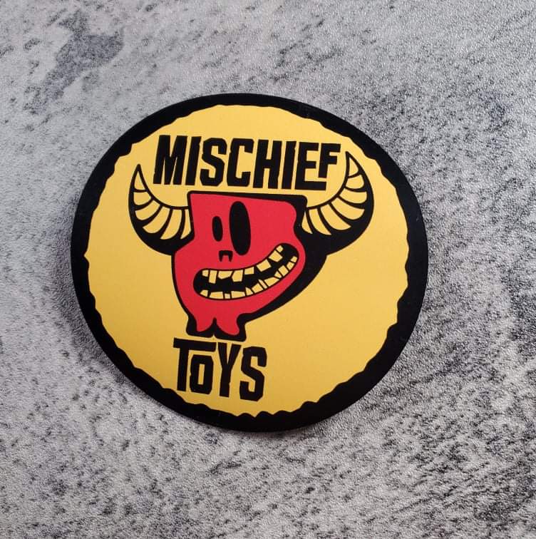 Mischief Toys Logo 2.5" Refrigerator Magnet