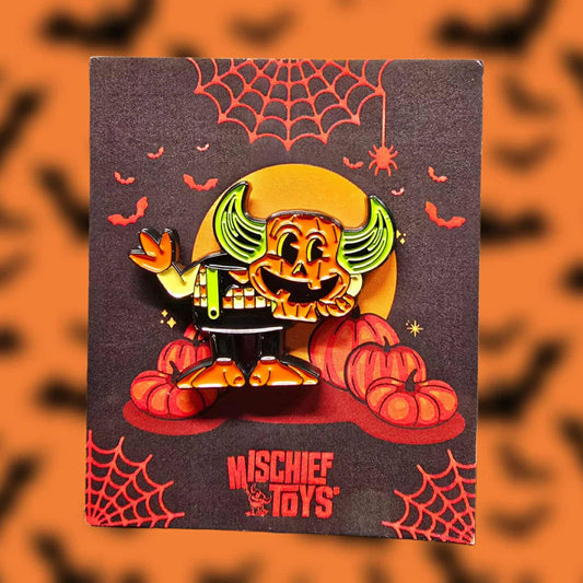 Retro Pumpkin Pin