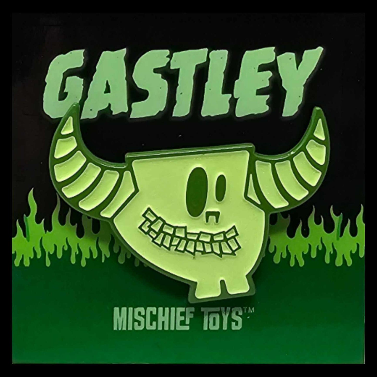 Green Glow Gastley Pin