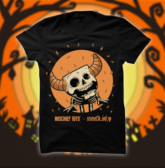 Seventh.Ink x Mischief Toys Short Sleeve Haunted Gastley Shirt