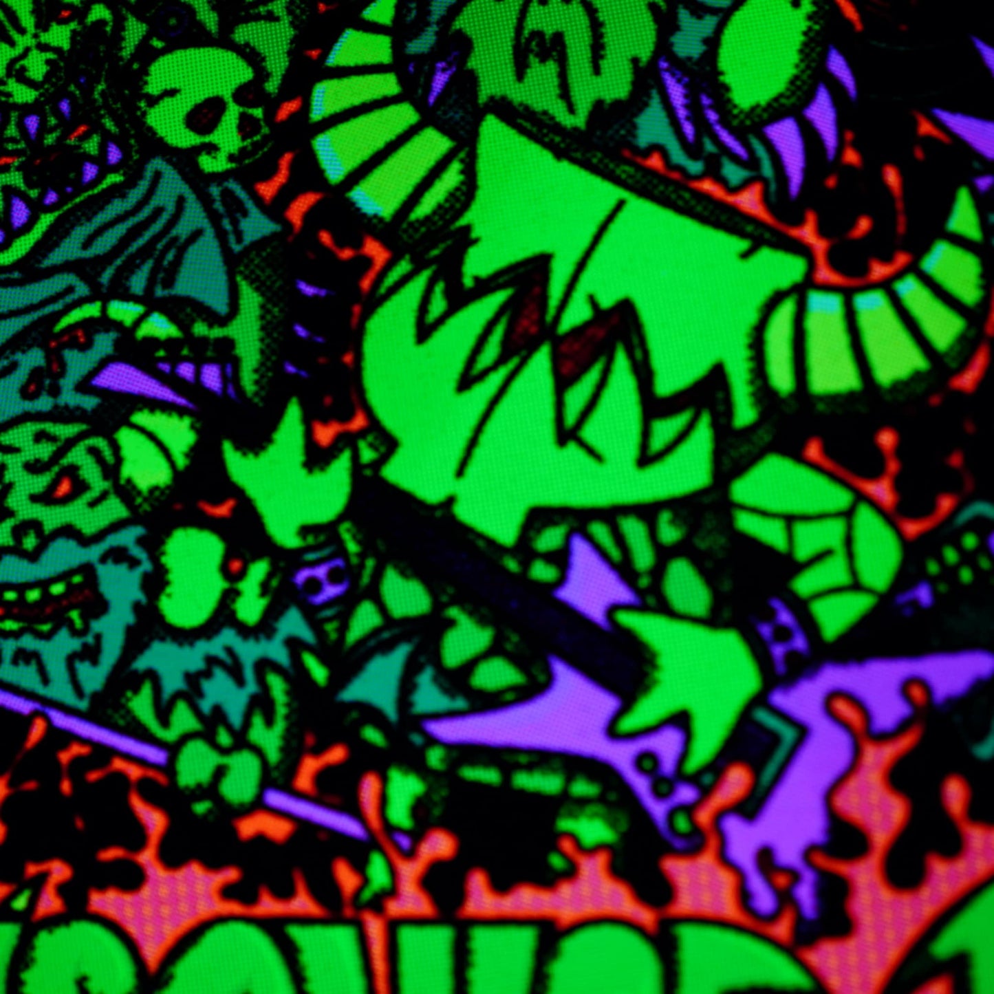 GWAR x Mischief Toys Blacklight Poster