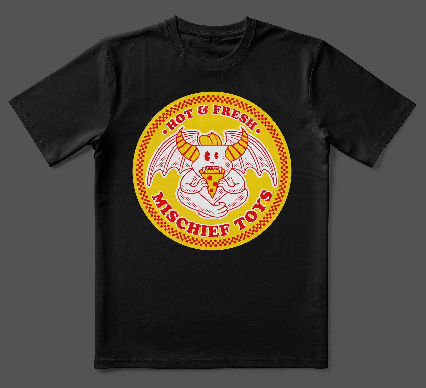 Pizza Gargoyle Logo Shirt