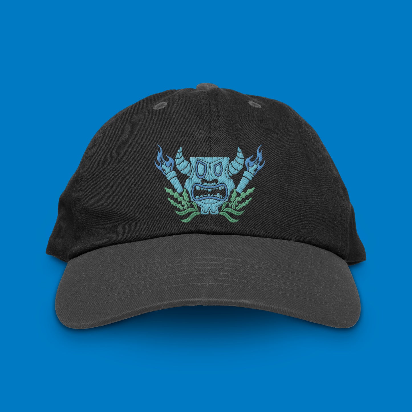 Water Tiki Dad Hat