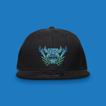 Water Tiki Snapback Hat