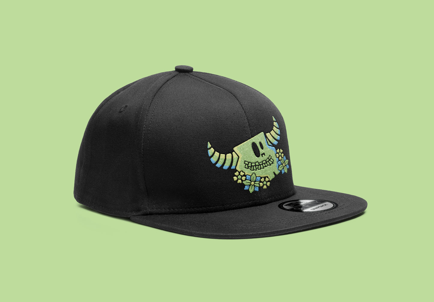 *Past Merch* Green GLOW Snapback