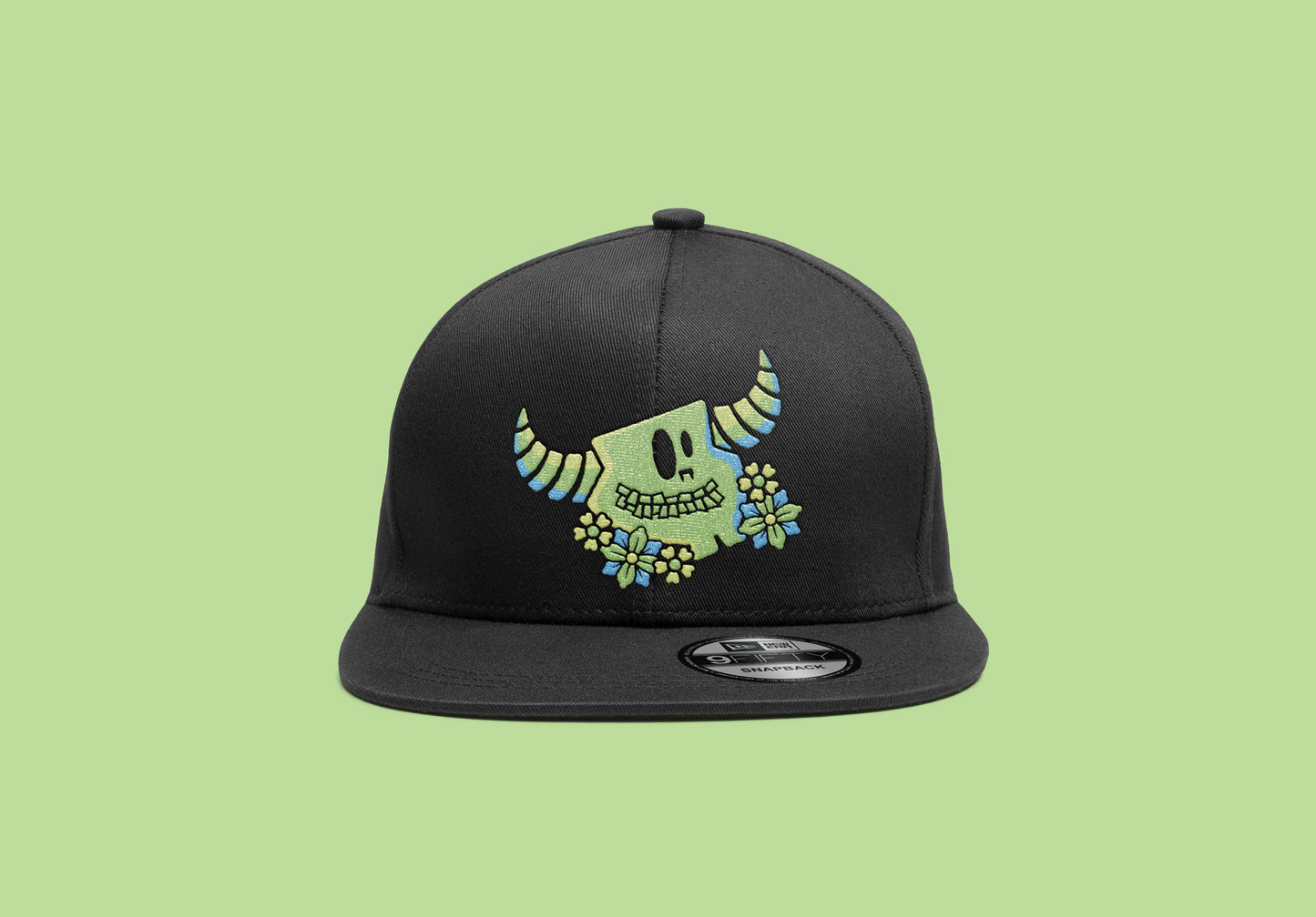 *Past Merch* Green GLOW Snapback