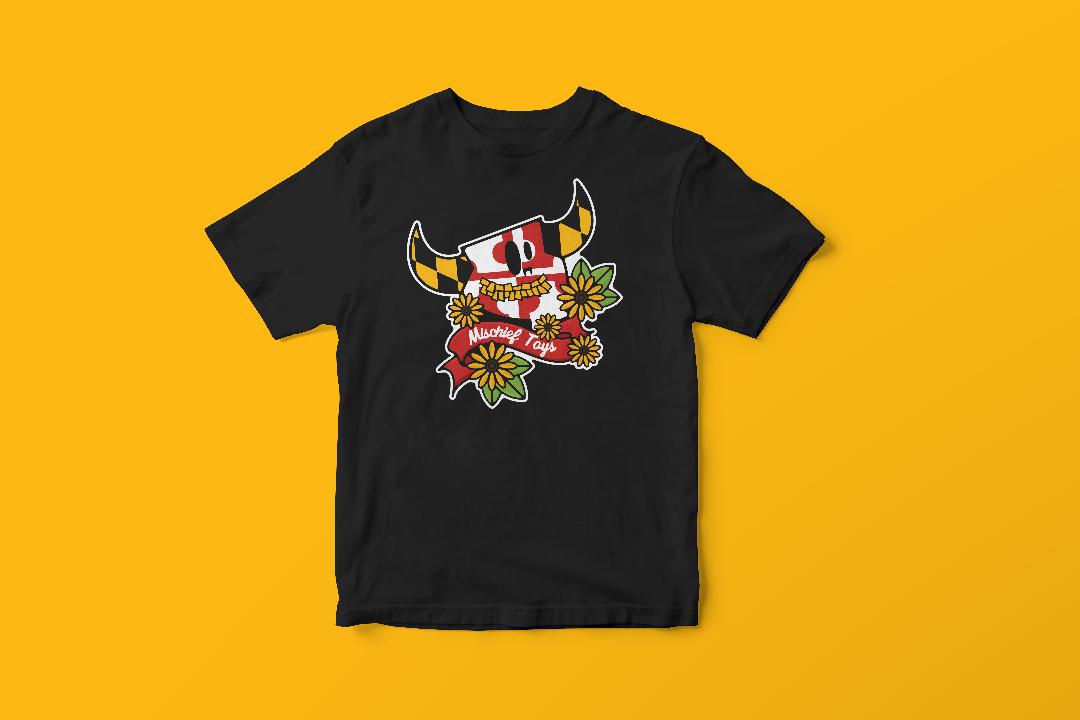 *Past Merch* Maryland Gastley With Flowers T Shirt