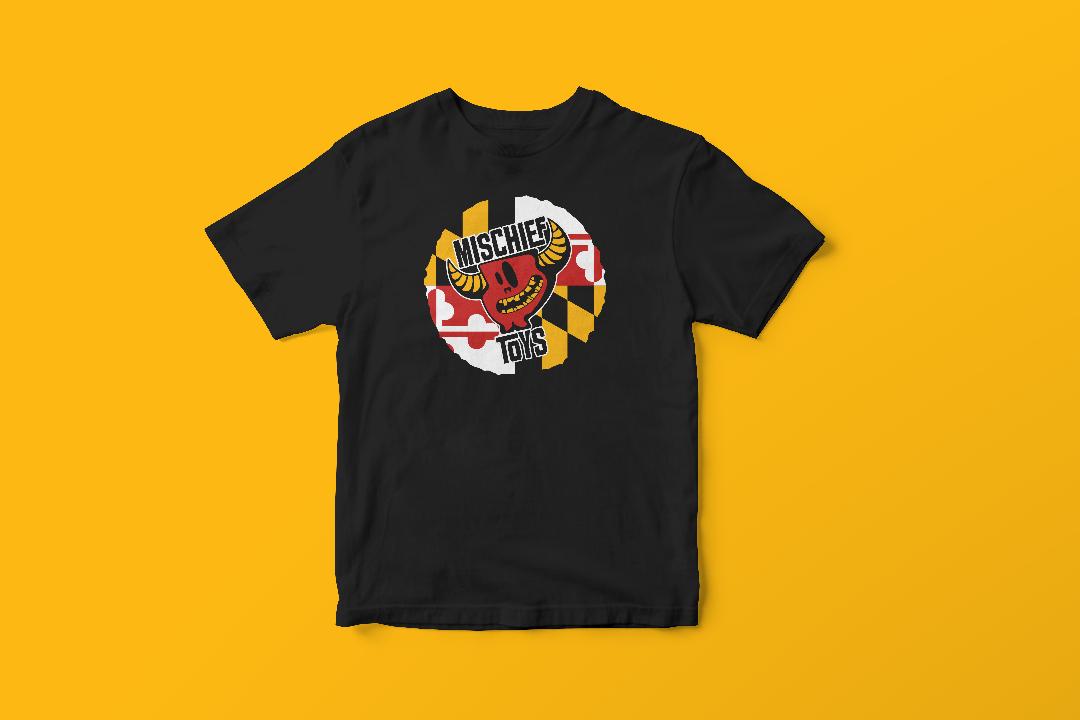 Mischief Toys Maryland Logo T Shirt