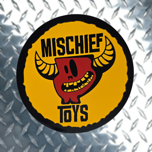 Mischief Toys Logo Car Magnet
