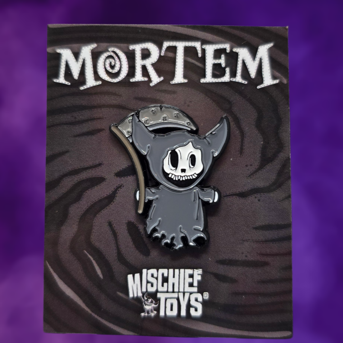 Limited Edition First Run Mortem Plush Bundle With Pin