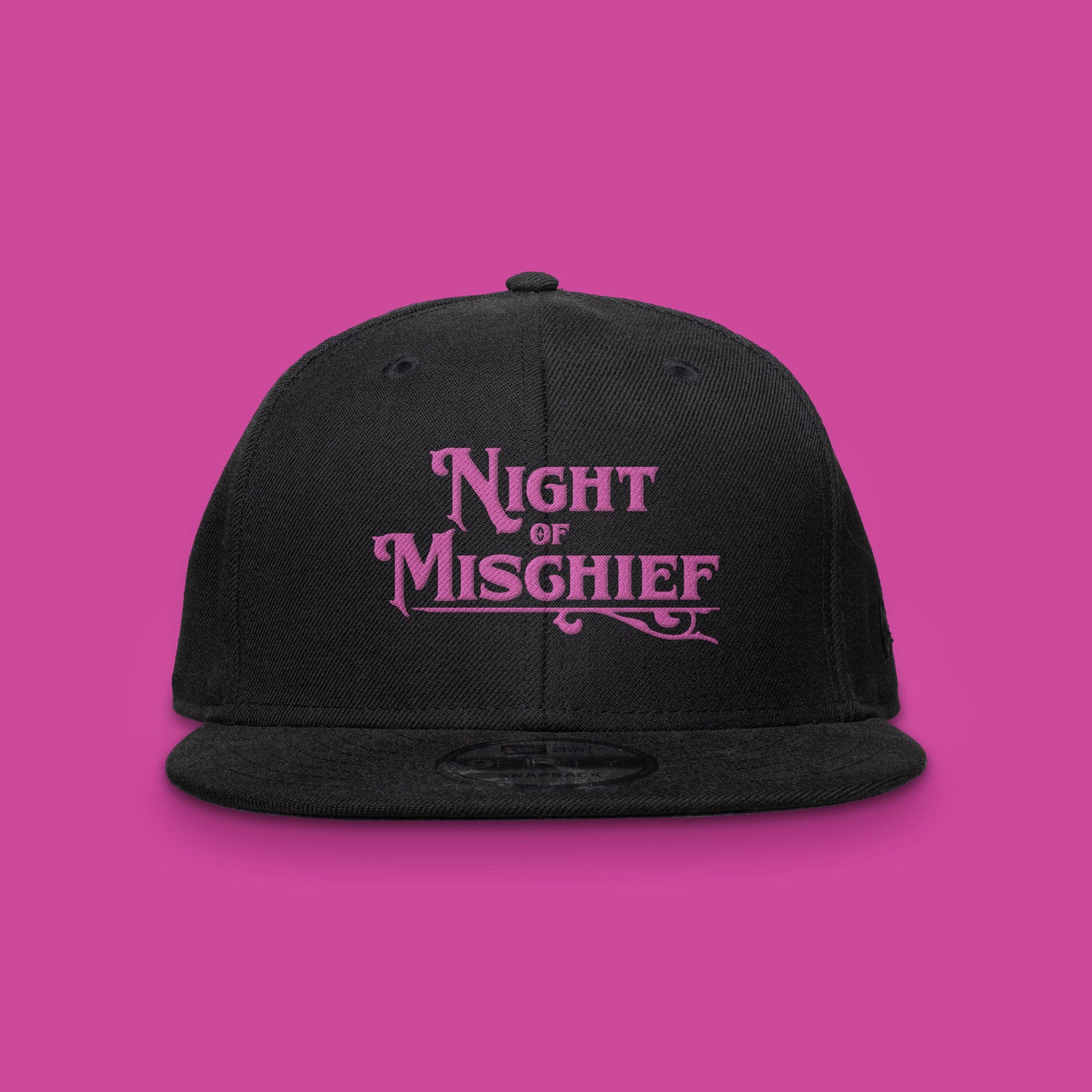 Night of Mischief 2024 Blacklight Snapback Hat
