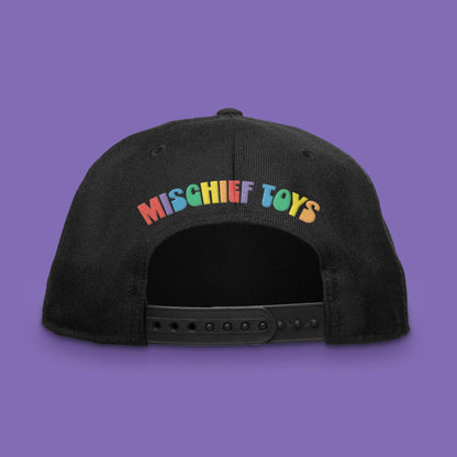 Retro Rainbow Gastley Snapback Hat