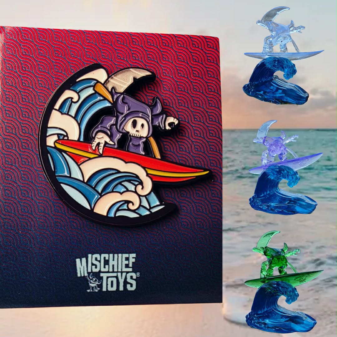 Pin Bundle :: Mystery Surf's Up Mortem Resin