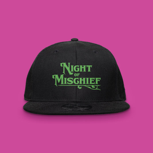 Night of Mischief 2024 Blacklight Snapback Hat