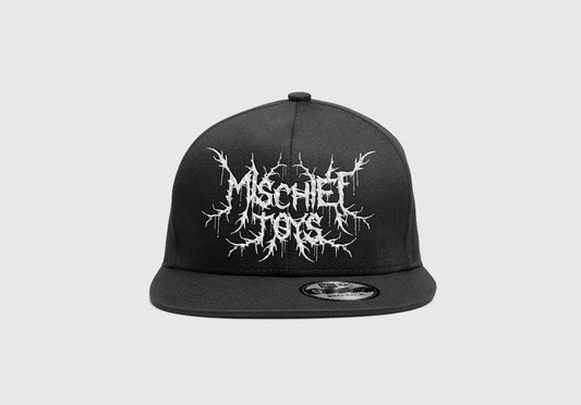 *Past Merch* Mischief Toys Black Metal Hat