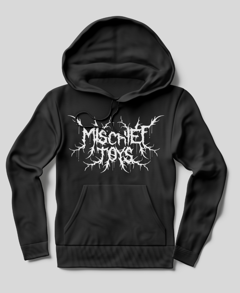 *Past Merch* Mischief Toys Black Metal Hoodie