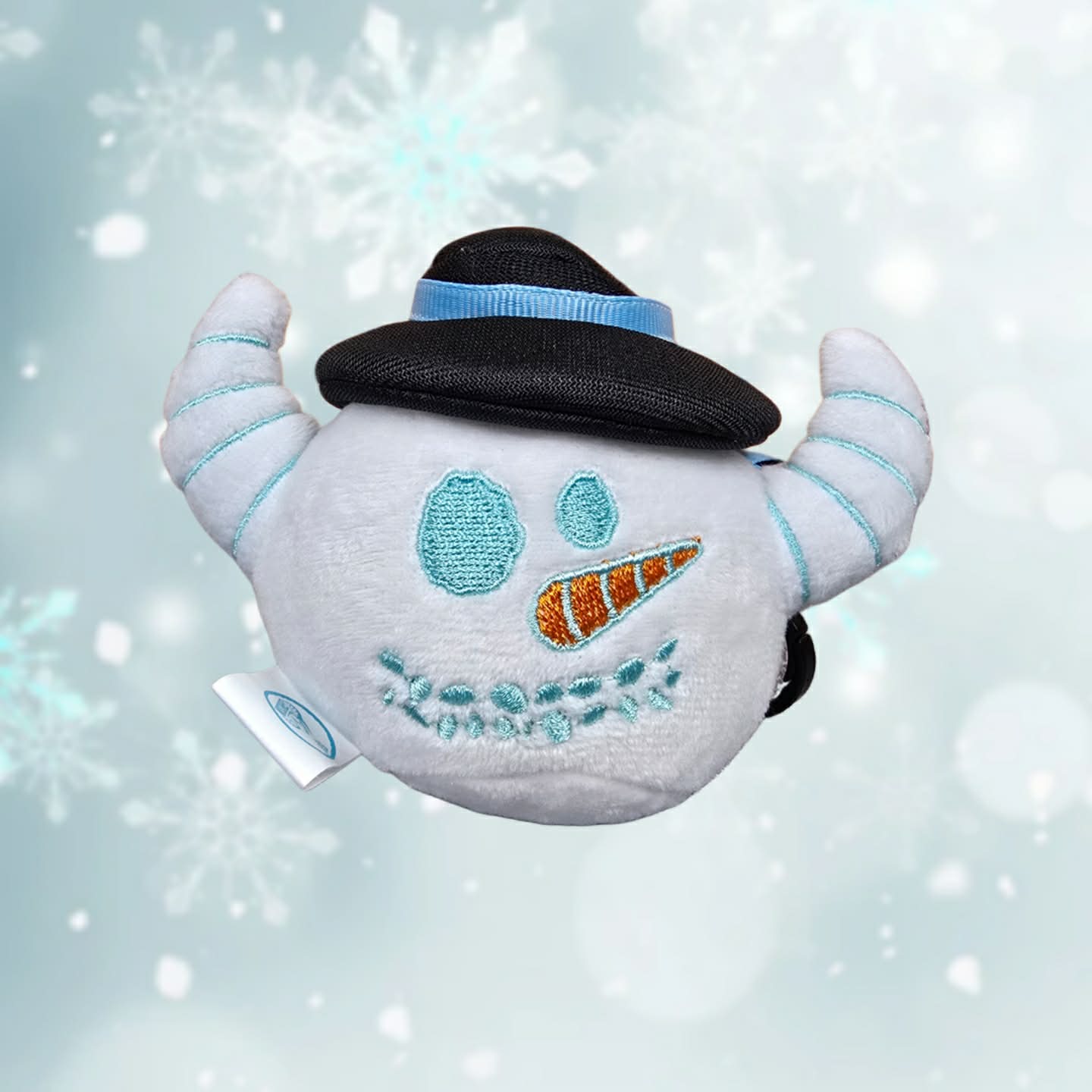 Snowman Plush Keychain Limited Edition Mystery