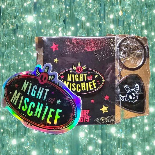 Night of Mischief Keychain Goodie Bag