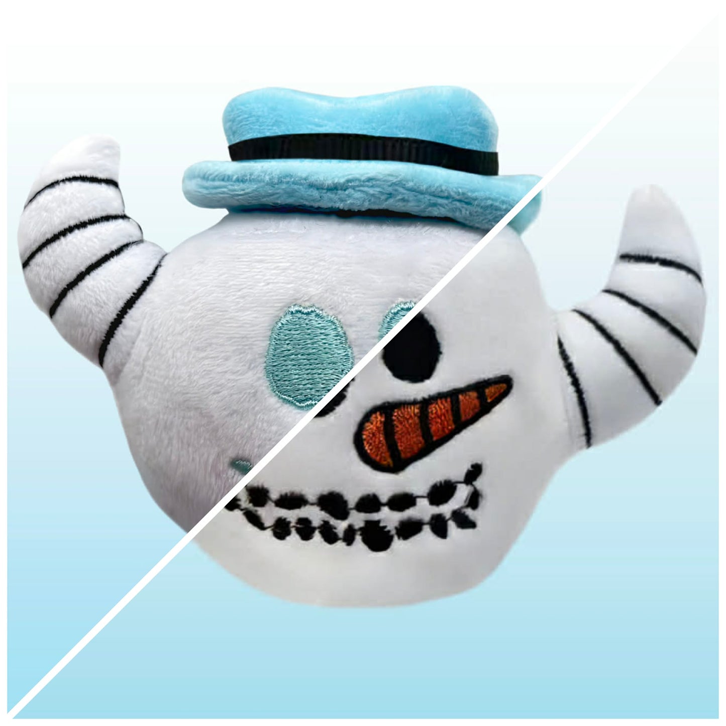 Snowman Plush Keychain Limited Edition Mystery