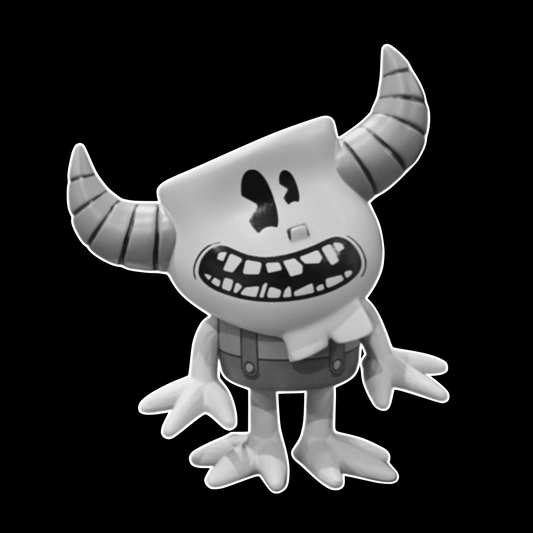 Cartoon Gastley Figure Only